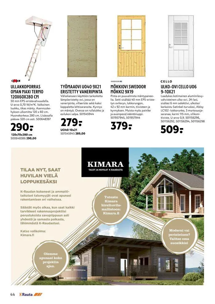 Autta alkuun ja eteenpain voimassa alkaen 24. toukokuuta - 4. kesäkuuta 2024 - Tarjouslehti sivu 44