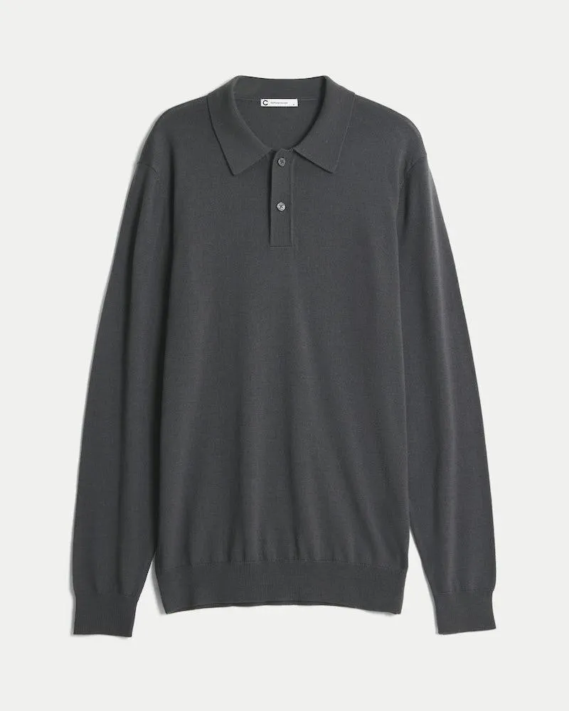 M Merino Polo Knit
