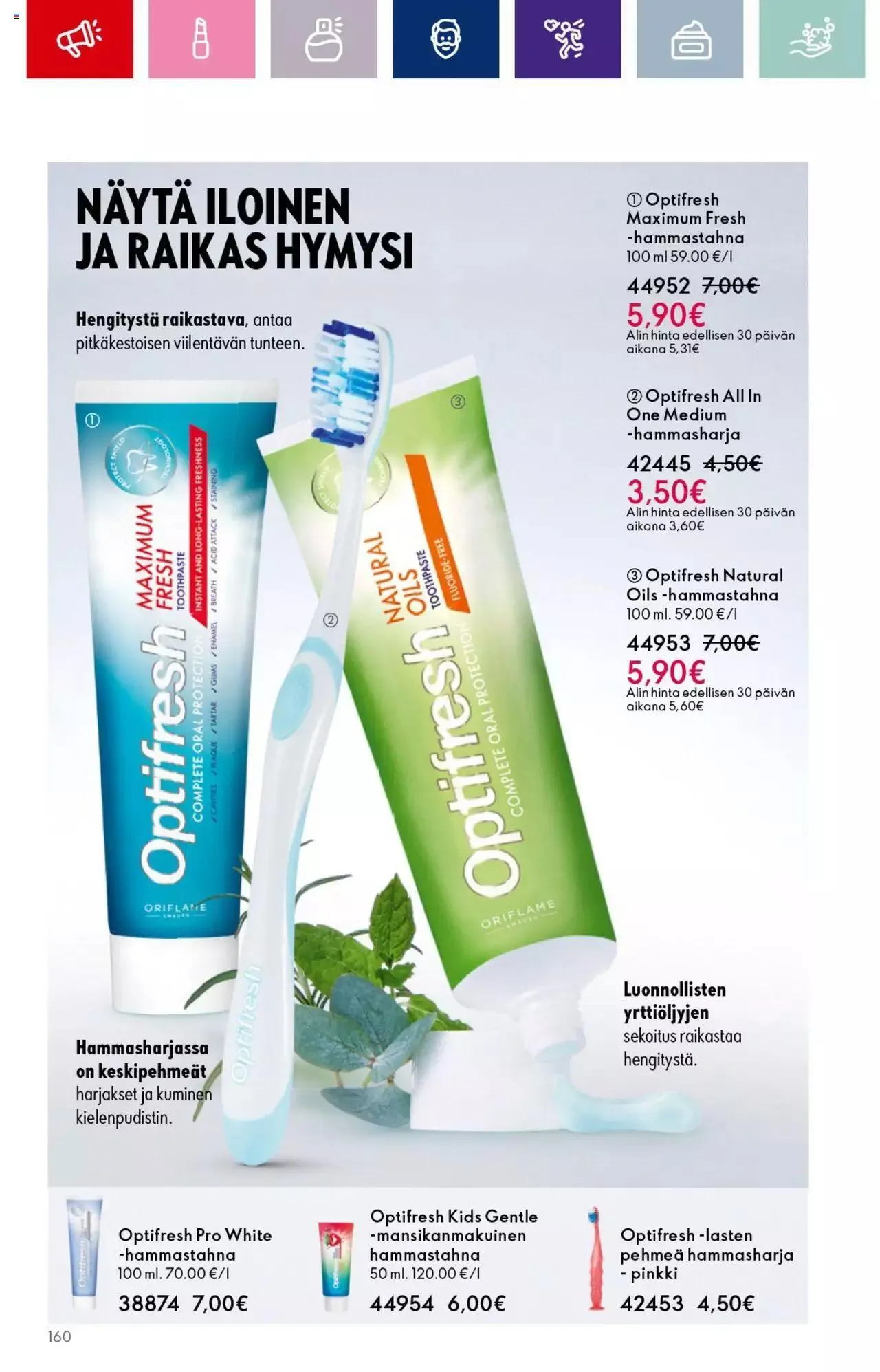 Oriflame - Esite 14 voimassa alkaen 13. syyskuuta - 3. lokakuuta 2023 - Tarjouslehti sivu 160