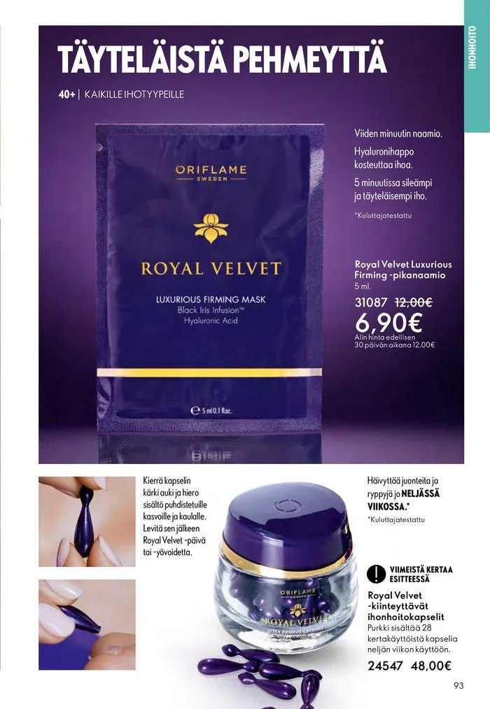 Oriflame tarjoukset voimassa alkaen 22. elokuuta - 5. syyskuuta 2024 - Tarjouslehti sivu 93
