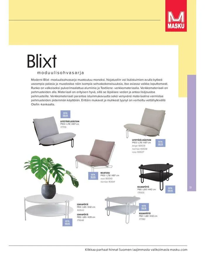 Kesa 2024 voimassa alkaen 20. maaliskuuta - 31. elokuuta 2024 - Tarjouslehti sivu 33