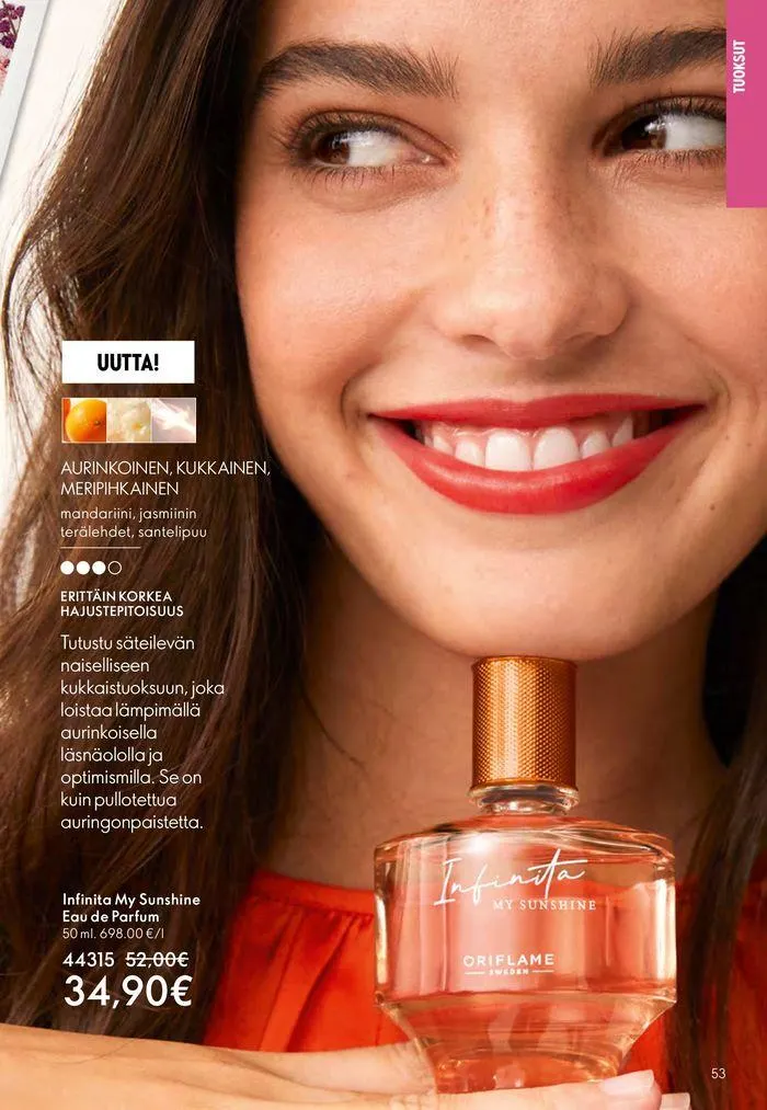 Oriflame tarjoukset voimassa alkaen 22. elokuuta - 5. syyskuuta 2024 - Tarjouslehti sivu 53