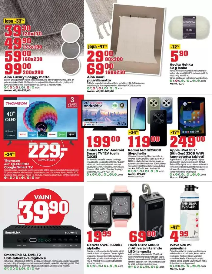 Huippudiilejä kaikille asiakkaille voimassa alkaen 5. helmikuuta - 19. helmikuuta 2025 - Tarjouslehti sivu 9