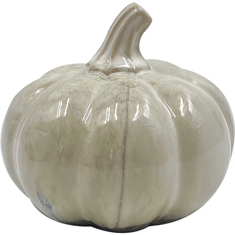 Koriste Kotikulta 12,7 cm kurpitsa valkoinen