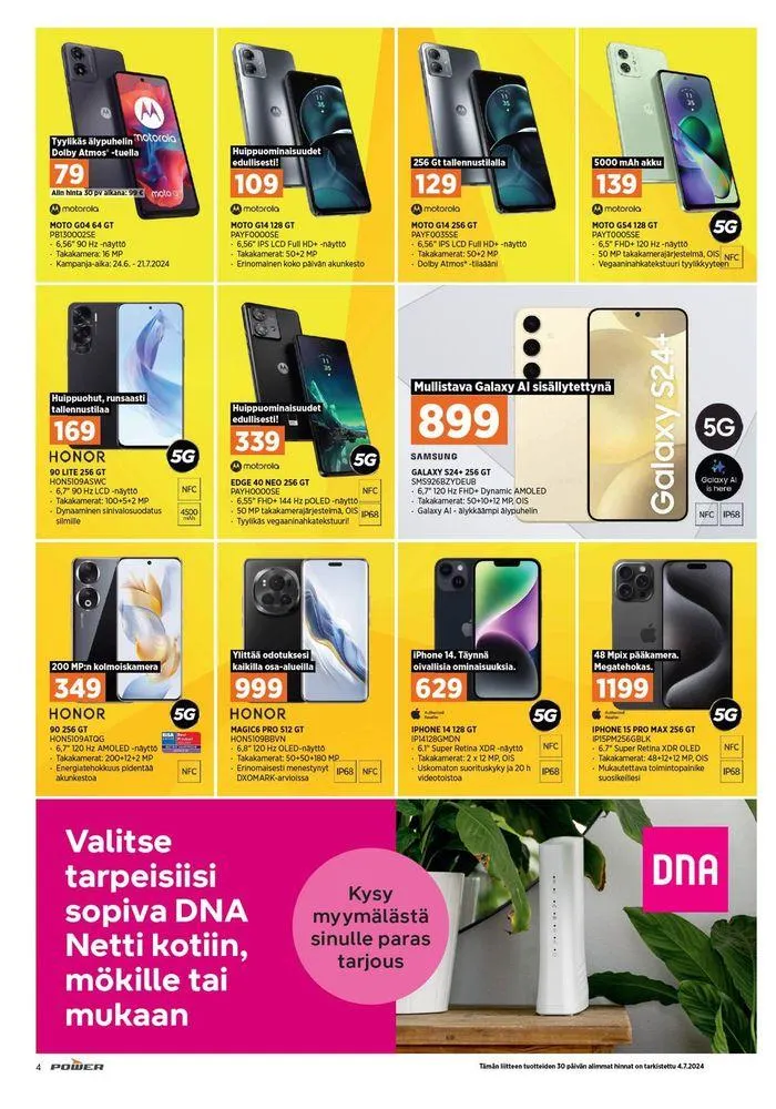 Hintafestarit! voimassa alkaen 15. heinäkuuta - 21. heinäkuuta 2024 - Tarjouslehti sivu 4