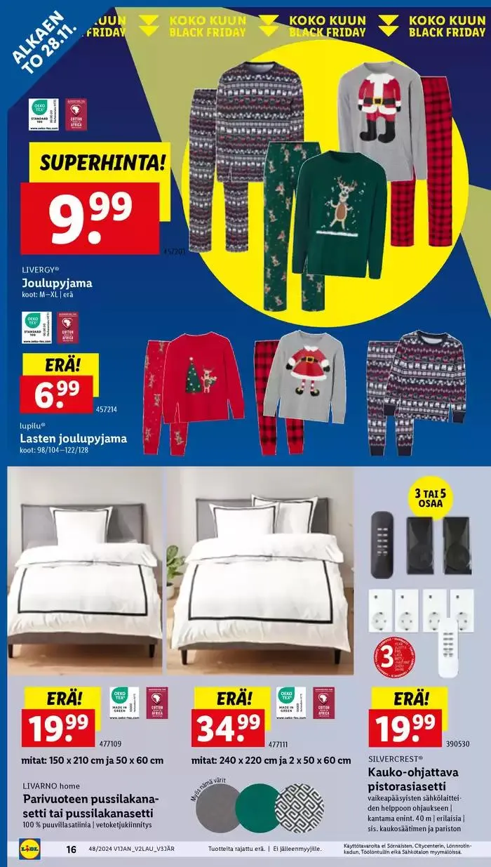 Eksklusiivisia diilejä asiakkaillemme voimassa alkaen 25. marraskuuta - 3. joulukuuta 2024 - Tarjouslehti sivu 18