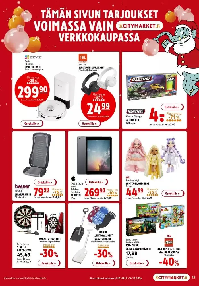 K-citymarket tarjoukset voimassa alkaen 12. joulukuuta - 26. joulukuuta 2024 - Tarjouslehti sivu 6