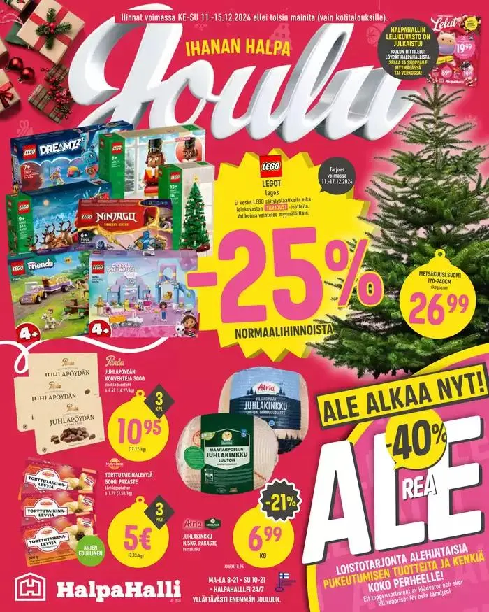 HalpaHalli tarjoukset - 1