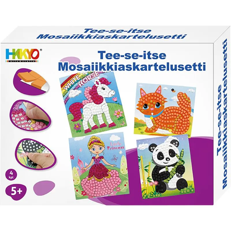 Mosaiikkiaskartelusetti 4 kuvaa