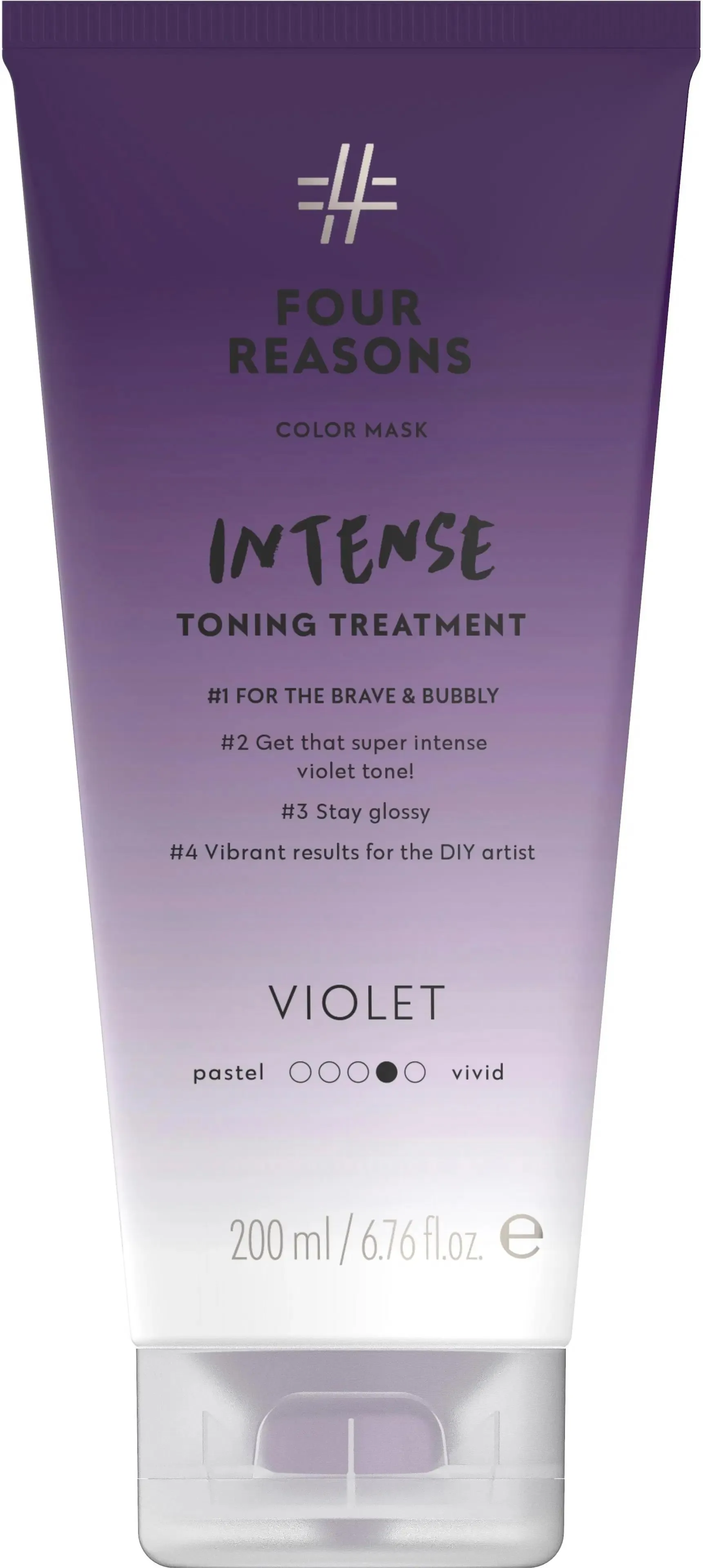 Four Reasons Color Mask Intense Toning Treatment Violet tehohoito 200 ml