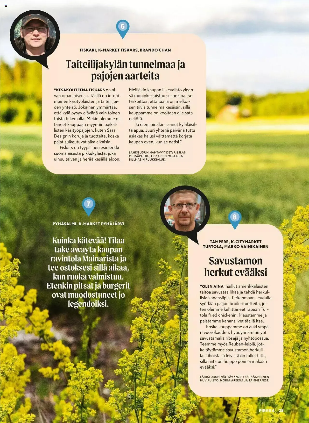 K-Market tarjoukset Pirkka 6–8/2023 voimassa alkaen 7. kesäkuuta - 29. elokuuta 2023 - Tarjouslehti sivu 25