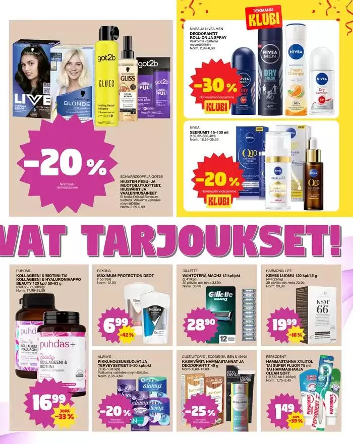 Tarjoussanomat voimassa alkaen 10. maaliskuuta - 16. maaliskuuta 2025 - Tarjouslehti sivu 7