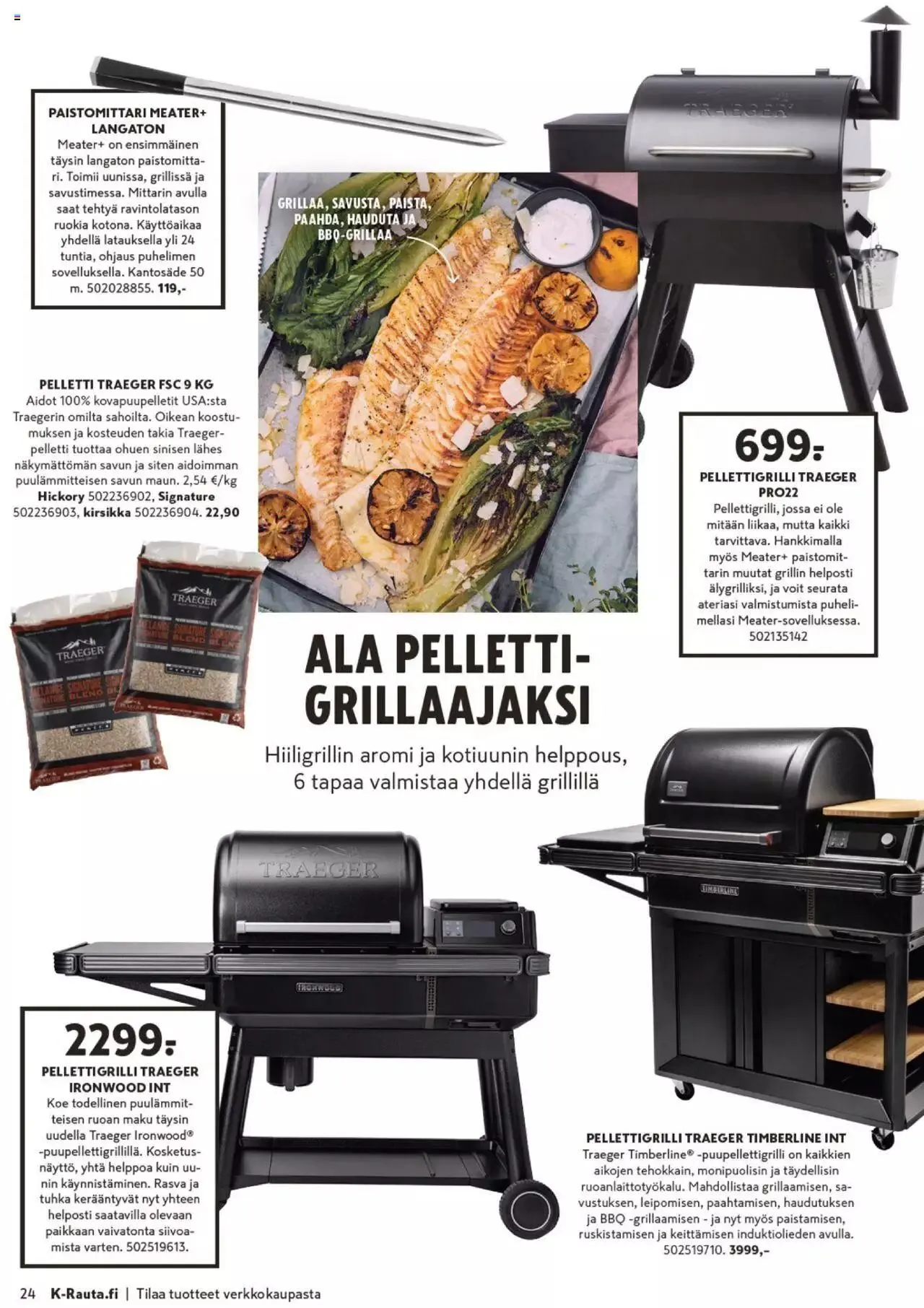K-Rauta - Liekeissä-kuvasto 2023 voimassa alkaen 27. maaliskuuta - 31. heinäkuuta 2023 - Tarjouslehti sivu 24