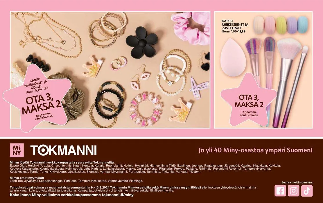 Miny-liite voimassa alkaen 9. syyskuuta - 23. syyskuuta 2024 - Tarjouslehti sivu 4