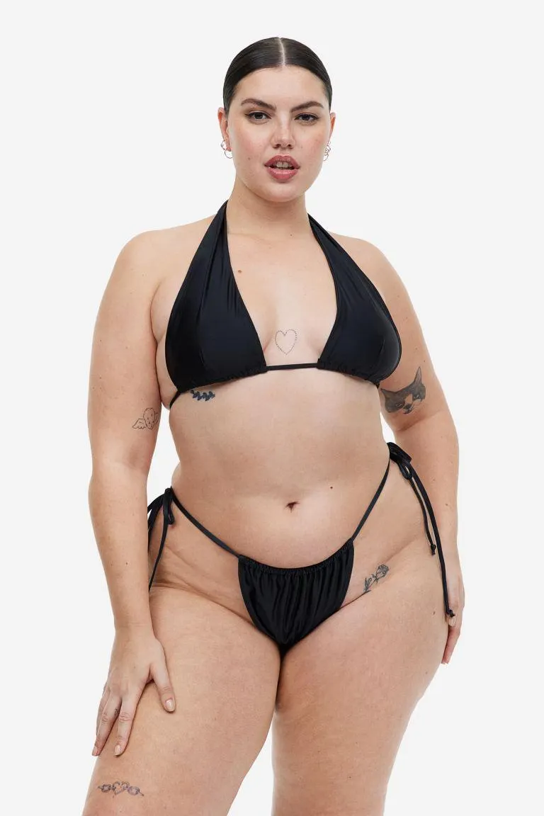 Ruched String Bottom