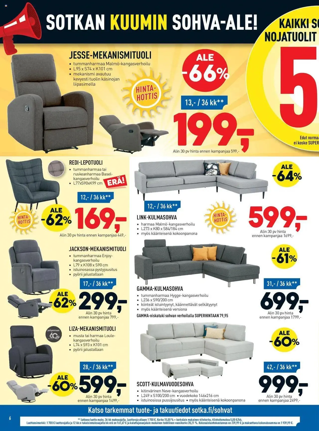 Sotka tarjoukset voimassa alkaen 17. heinäkuuta - 31. joulukuuta 2024 - Tarjouslehti sivu 6