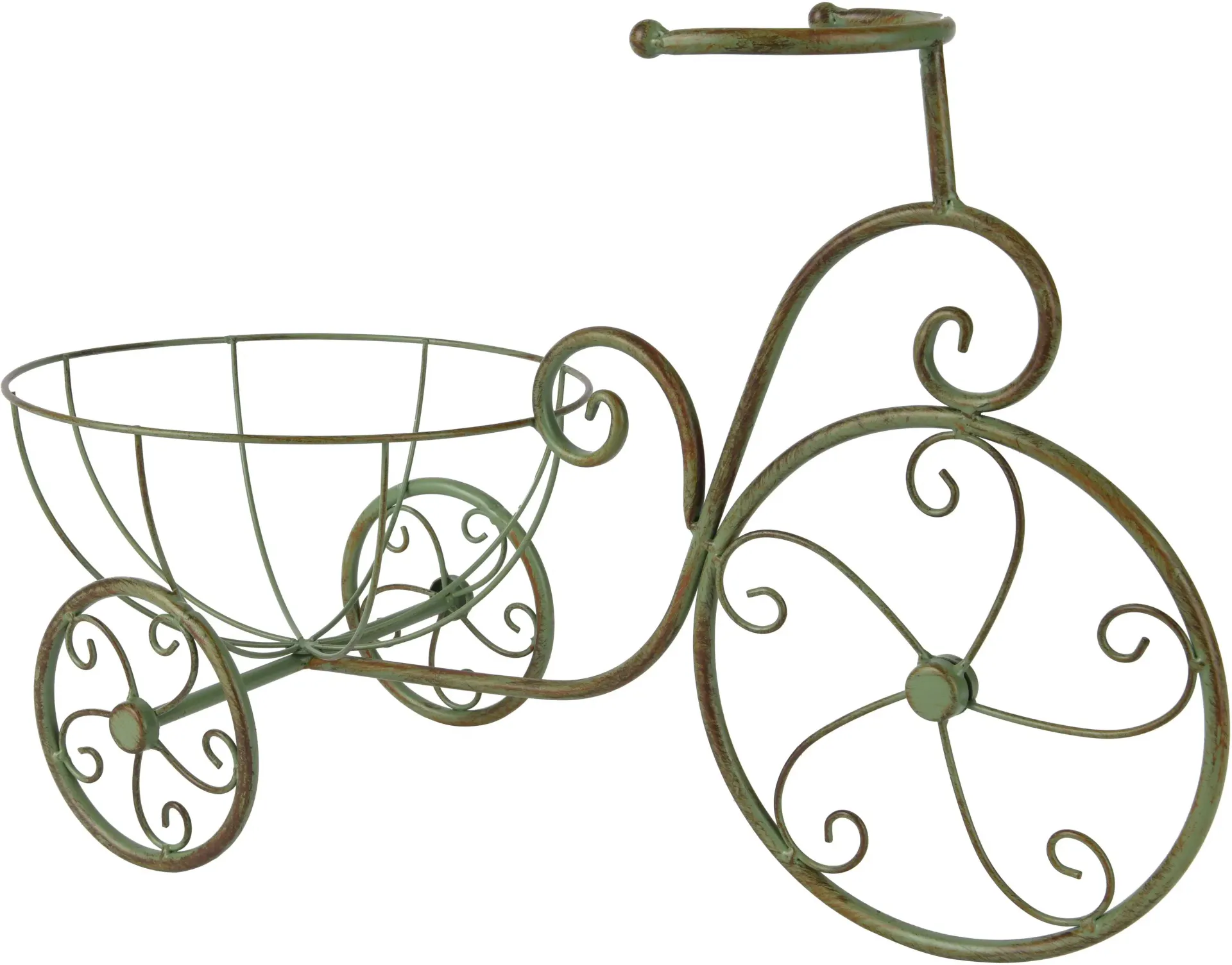 Decoris Ruukku ulkokäyttöön 52x24x33cm vihreä