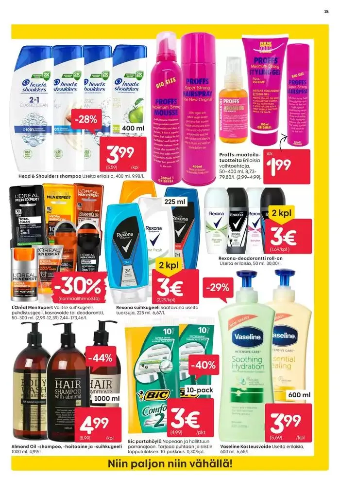 Rusta tarjoukset voimassa alkaen 24. helmikuuta - 10. maaliskuuta 2025 - Tarjouslehti sivu 15