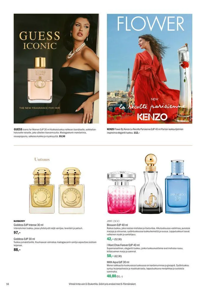 Kuvasto elokuu 2024 voimassa alkaen 29. heinäkuuta - 1. syyskuuta 2024 - Tarjouslehti sivu 16