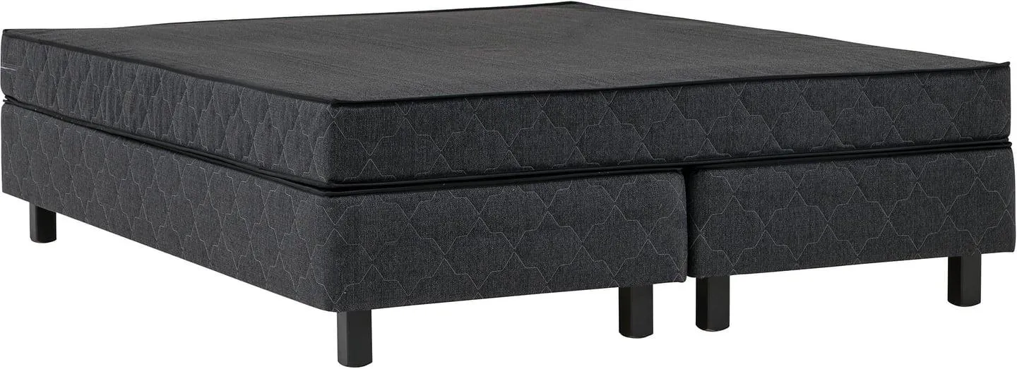 jenkkisänky 180x200 musta (ei sis. petauspatjaa)