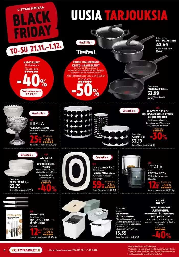 K-citymarket tarjoukset voimassa alkaen 28. marraskuuta - 12. joulukuuta 2024 - Tarjouslehti sivu 11