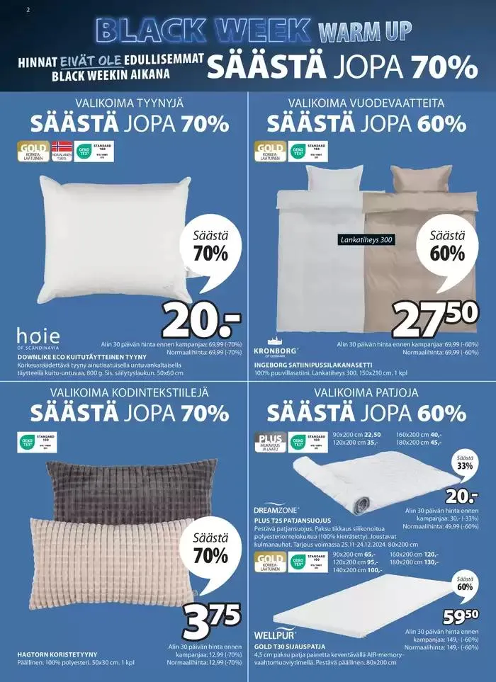 Viikon tarjoukset voimassa alkaen 18. marraskuuta - 2. joulukuuta 2024 - Tarjouslehti sivu 3