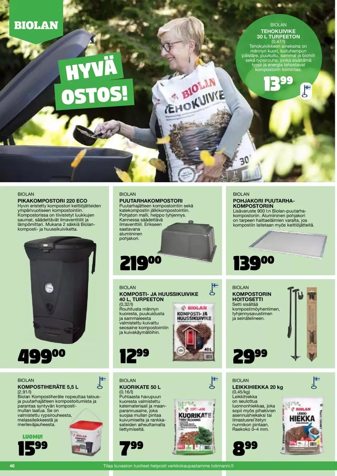 Tokmanni - Kesä 2024 voimassa alkaen 1. huhtikuuta - 31. joulukuuta 2024 - Tarjouslehti sivu 46