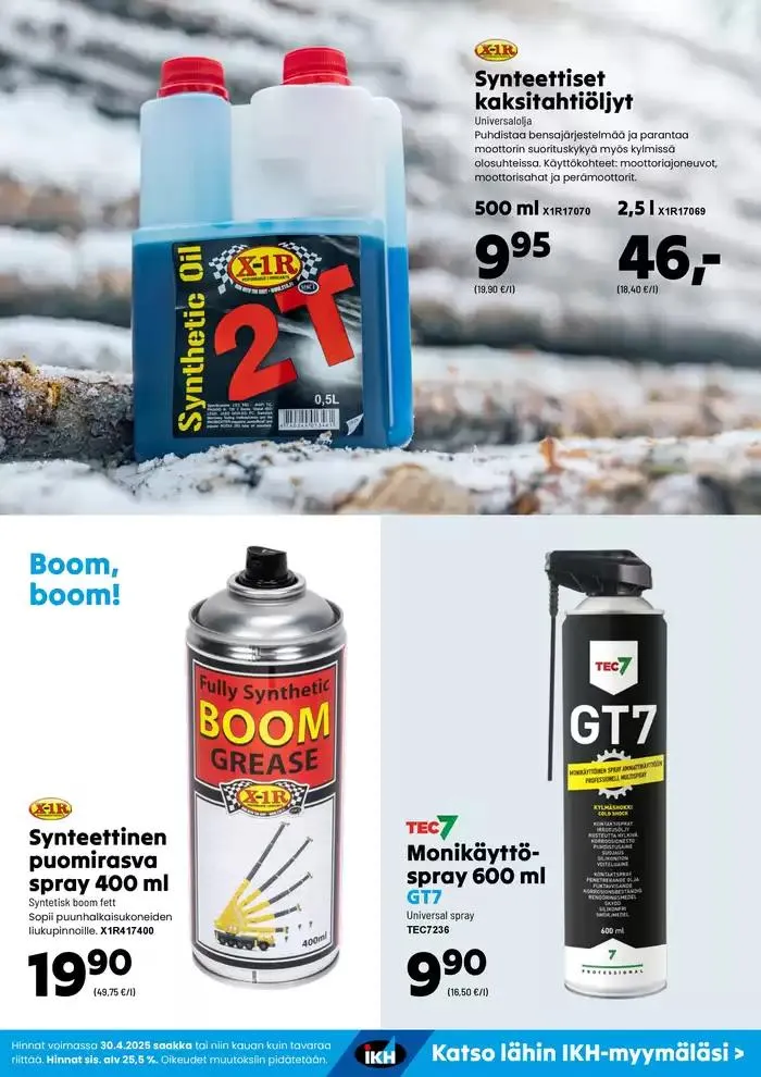 IKH tarjoukset voimassa alkaen 6. maaliskuuta - 30. huhtikuuta 2025 - Tarjouslehti sivu 18