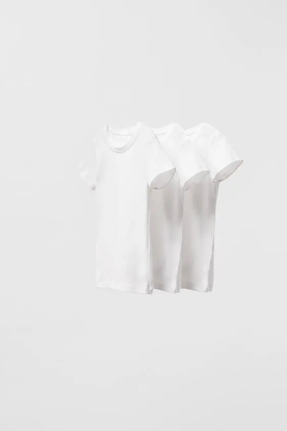 2-6 YEARS/ PACK OF THREE SHORT SLEEVE T-SHIRTS