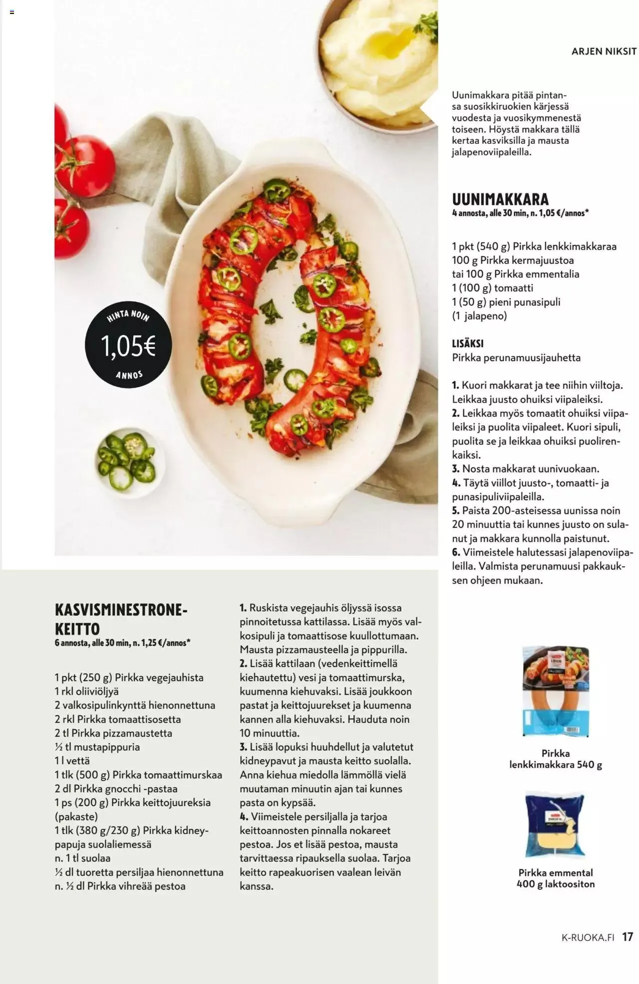 K-Citymarket - K-Ruoka voimassa alkaen 4. lokakuuta - 31. lokakuuta 2023 - Tarjouslehti sivu 17