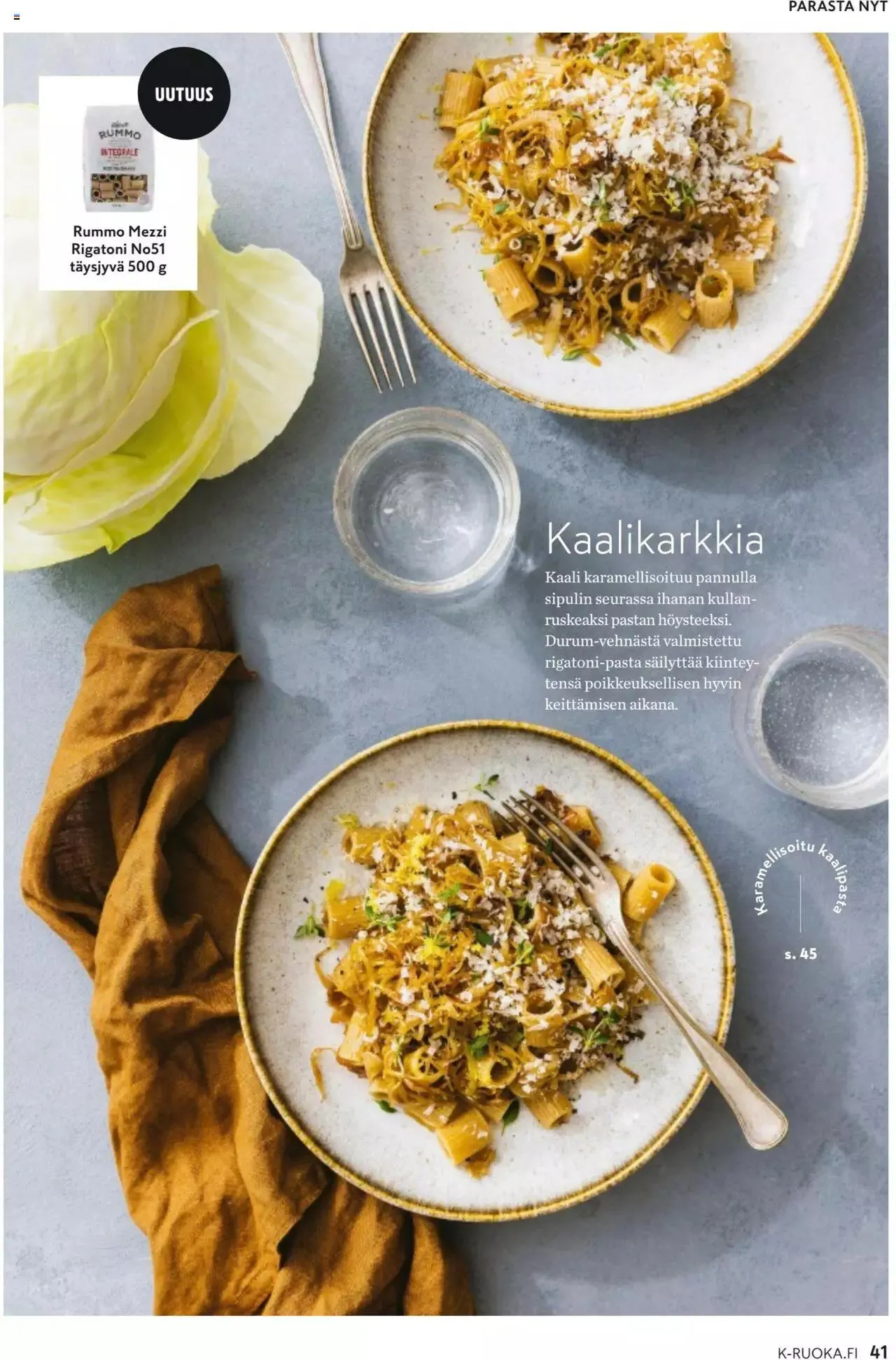 K-Market tarjoukset K-Ruoka 9/2023 voimassa alkaen 30. elokuuta - 3. lokakuuta 2023 - Tarjouslehti sivu 41