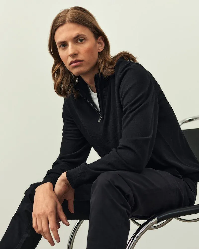 Puolivetoketjupusero merinovillaa