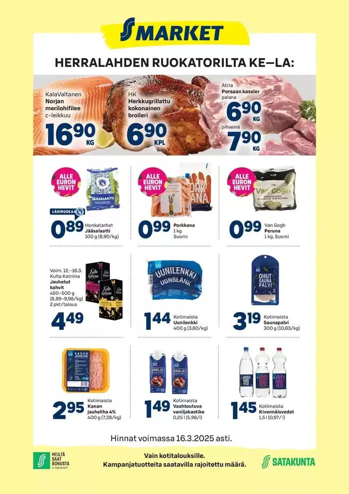 S-market Herralahti 13.3.25 - 1