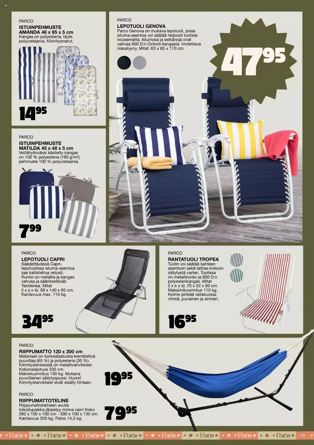 Tokmanni - Kesä 2023 voimassa alkaen 17. huhtikuuta - 31. joulukuuta 2023 - Tarjouslehti sivu 11