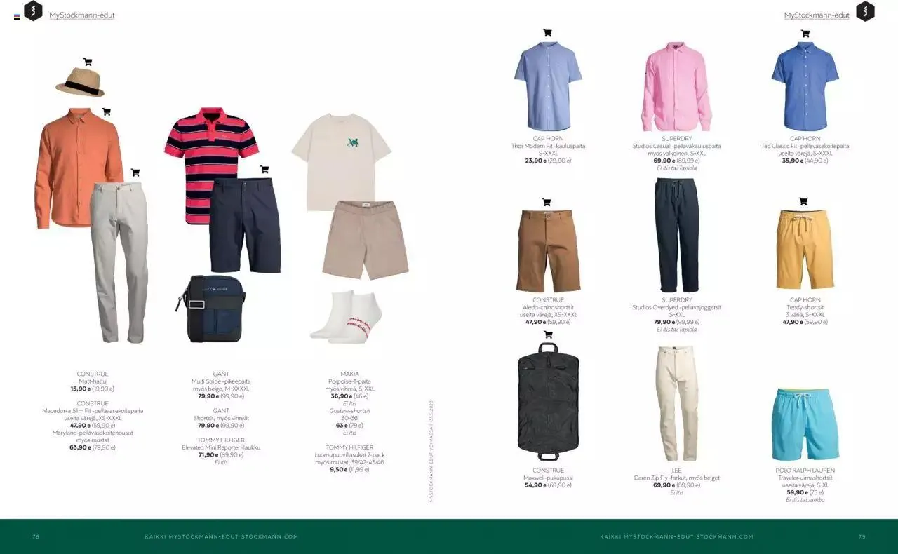 Stockmann tarjoukset voimassa alkaen 1. kesäkuuta - 31. joulukuuta 2023 - Tarjouslehti sivu 40