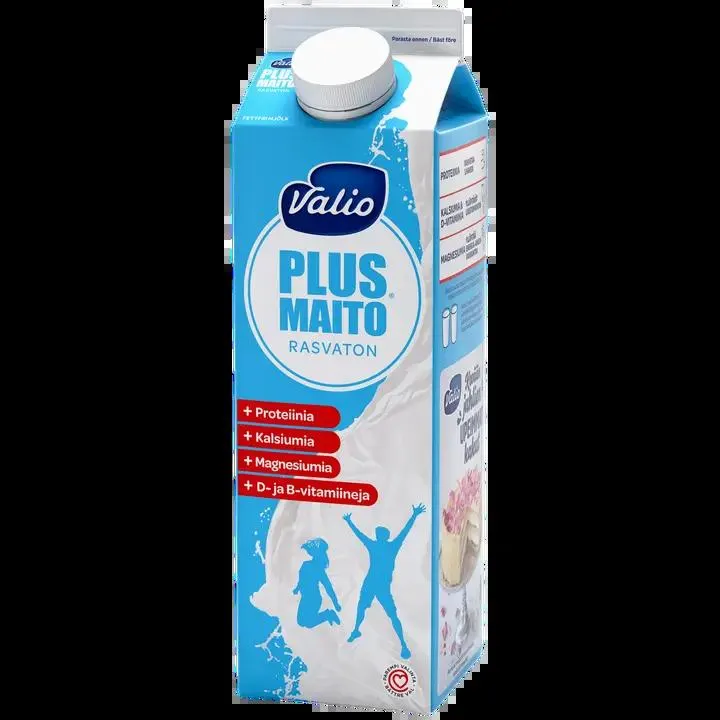 Valio Plus™ rasvaton maito 1 l