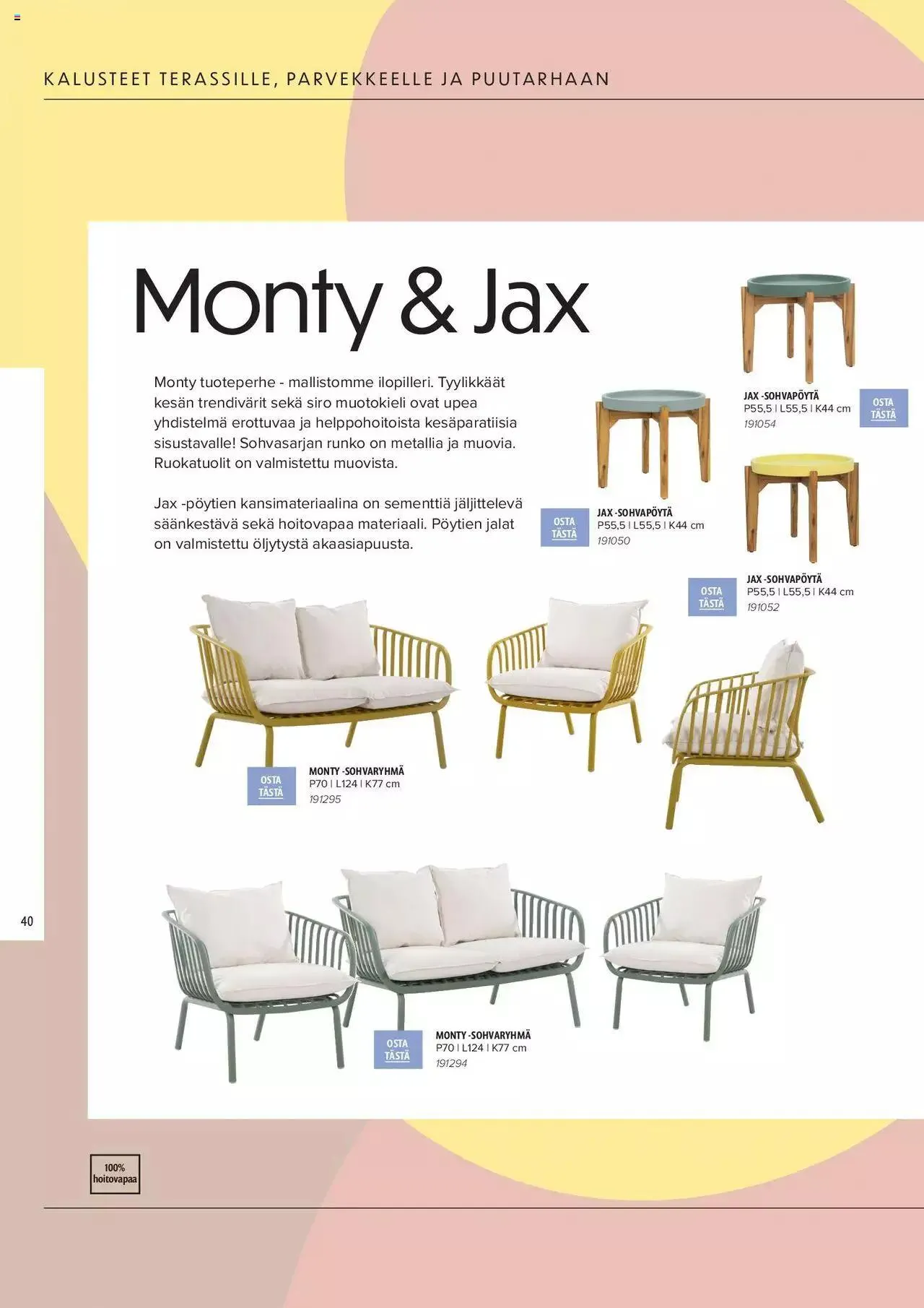 Masku tarjoukset - KESÄ 2024 voimassa alkaen 1. huhtikuuta - 31. joulukuuta 2024 - Tarjouslehti sivu 40