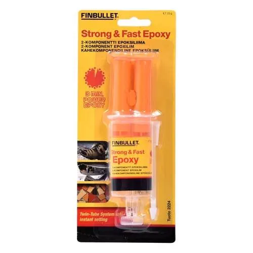 Finbullet superepoksiliima 2-komponentti 25g