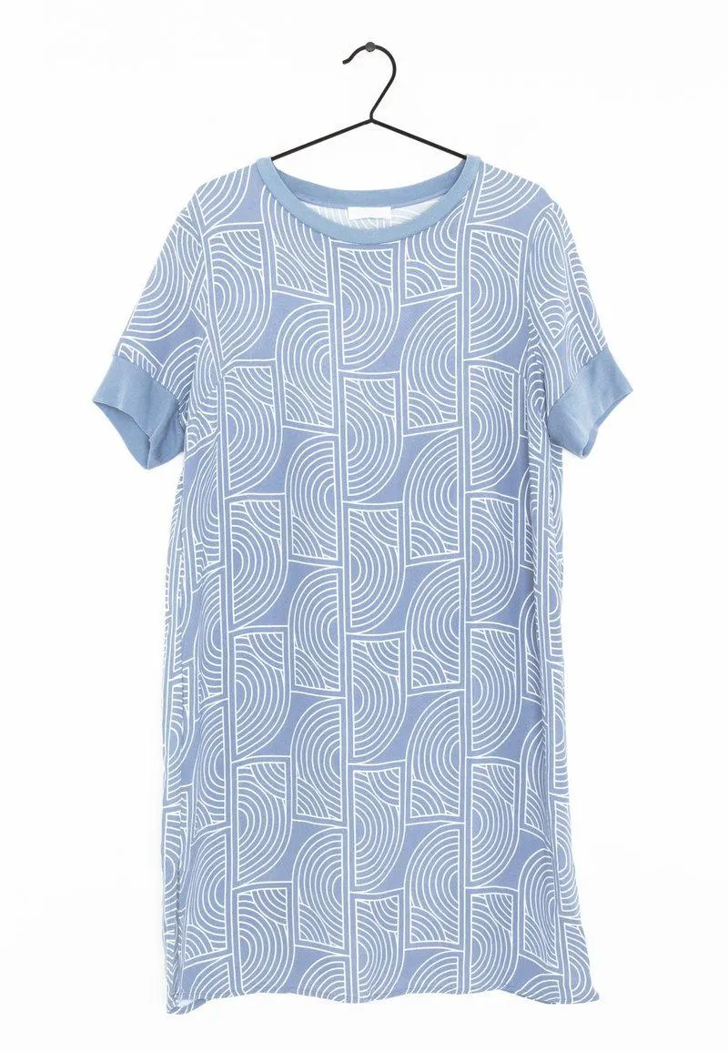 Vapaa-ajan mekko - mottled light blue