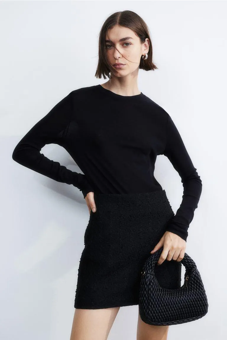 Kuviopintainen minihame