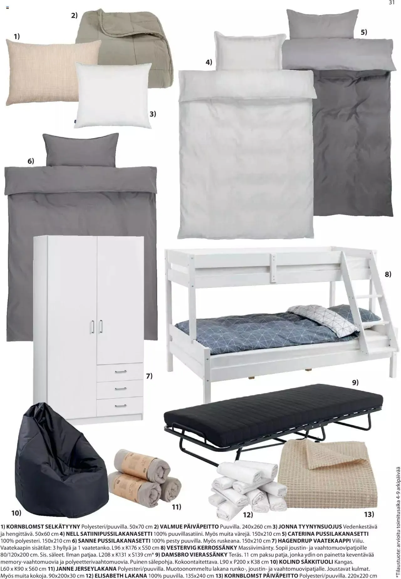 JYSK Business to Business katalogi voimassa alkaen 4. maaliskuuta - 31. joulukuuta 2024 - Tarjouslehti sivu 31