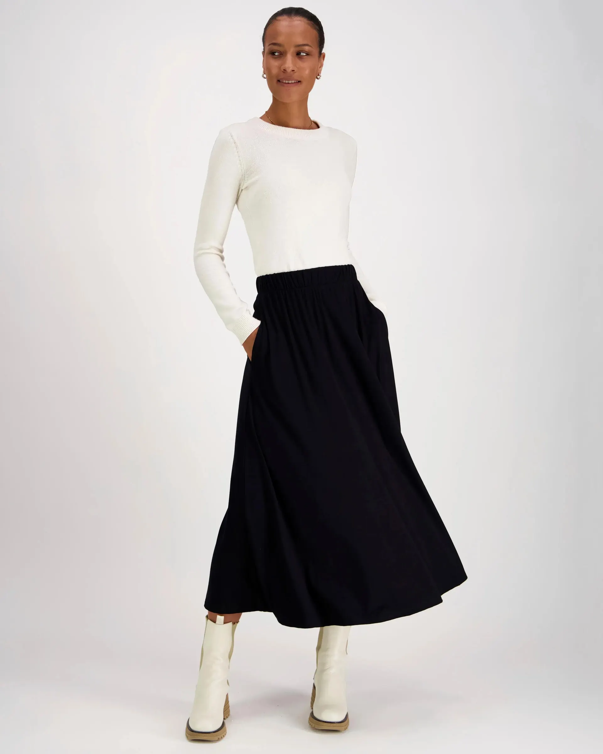 Kaiko Soft Midi skirt hame