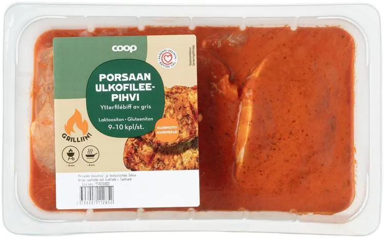 Coop Porsaan ulkofileepihvi n. 1,2kg