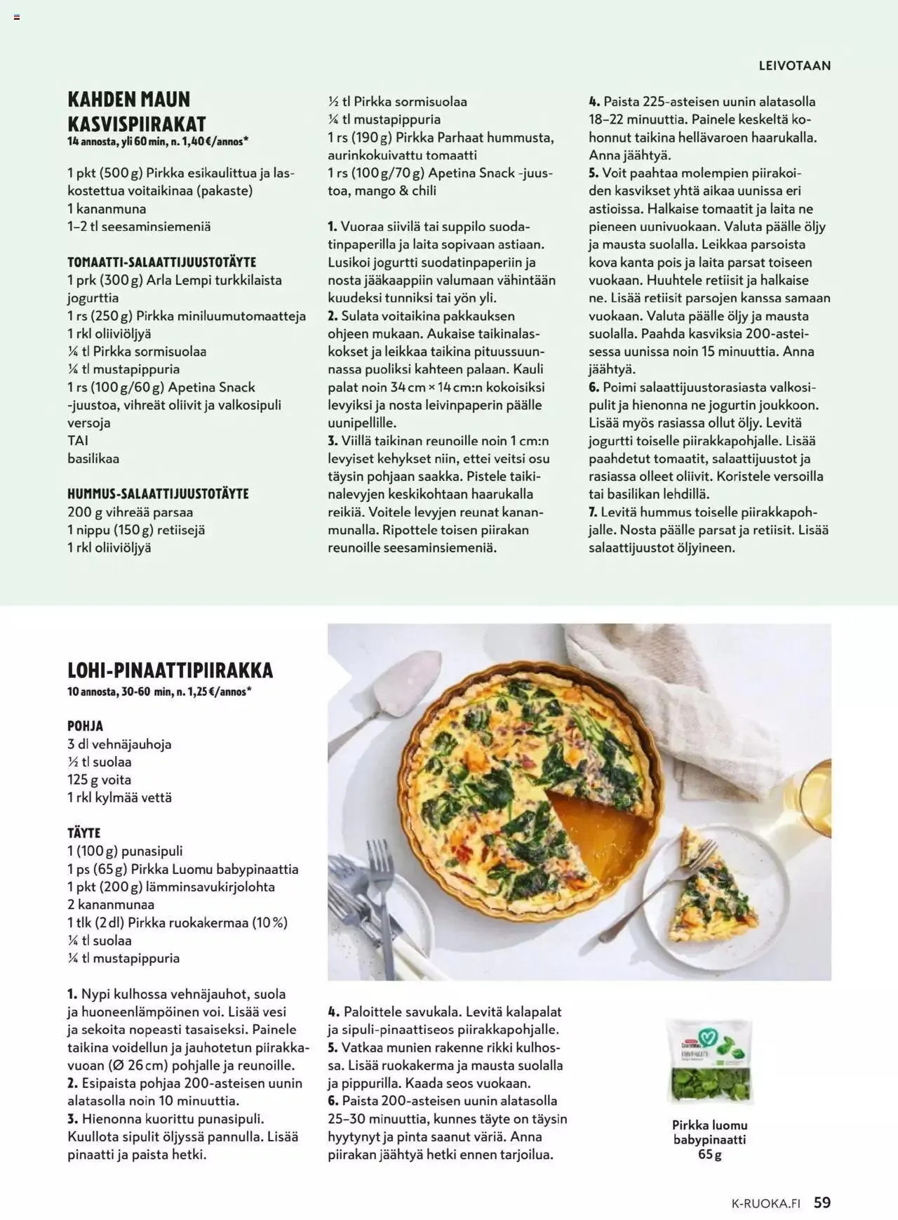 K-Citymarket - K-Ruoka voimassa alkaen 24. huhtikuuta - 4. kesäkuuta 2024 - Tarjouslehti sivu 59