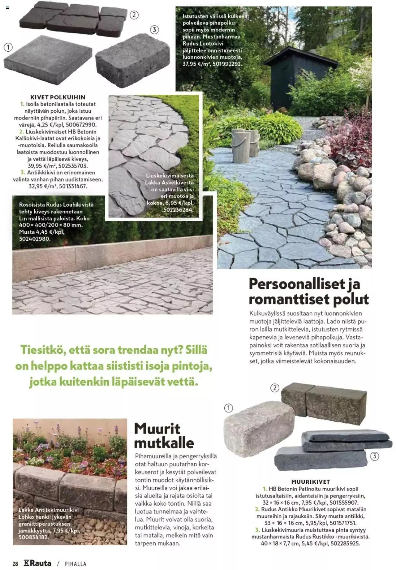 K-Rauta - Pihalla 2023 voimassa alkaen 27. maaliskuuta - 31. joulukuuta 2023 - Tarjouslehti sivu 28