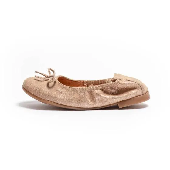 Copenhagen Shoes juhlaballerinat 158 Ballerina kids krinkle suede