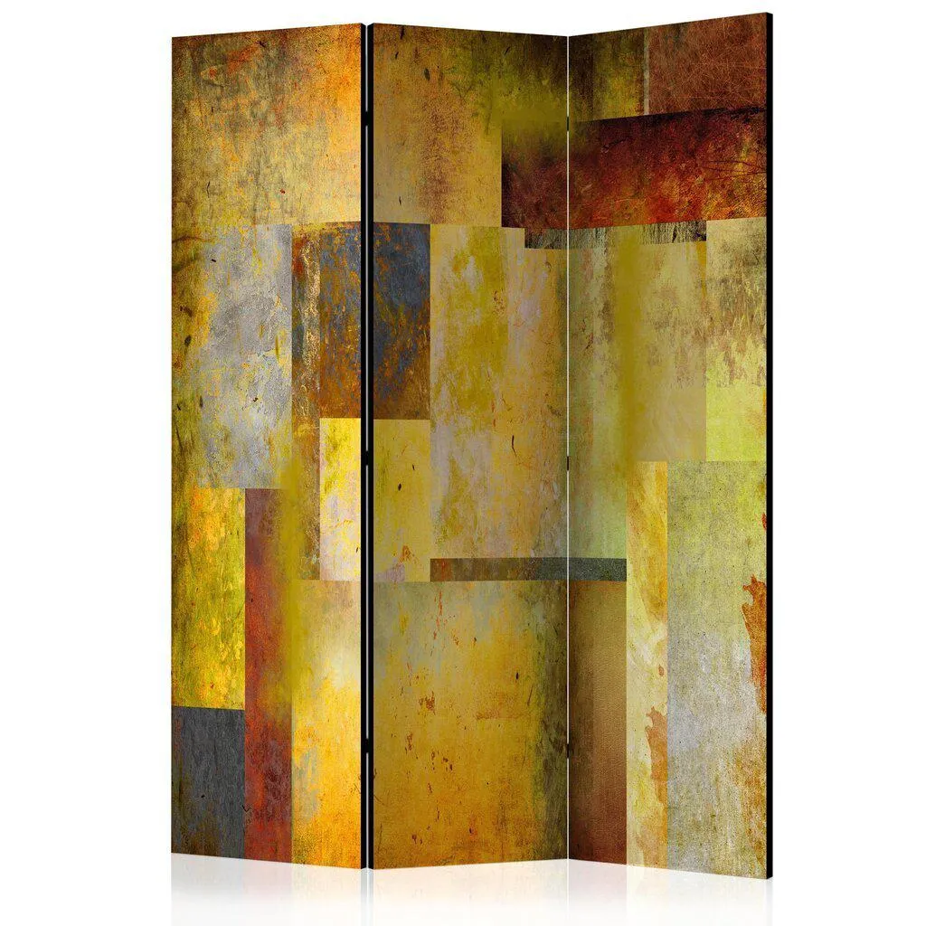 Sermi - Orange Hue of Art Expression [Room Dividers], 135x172 cm