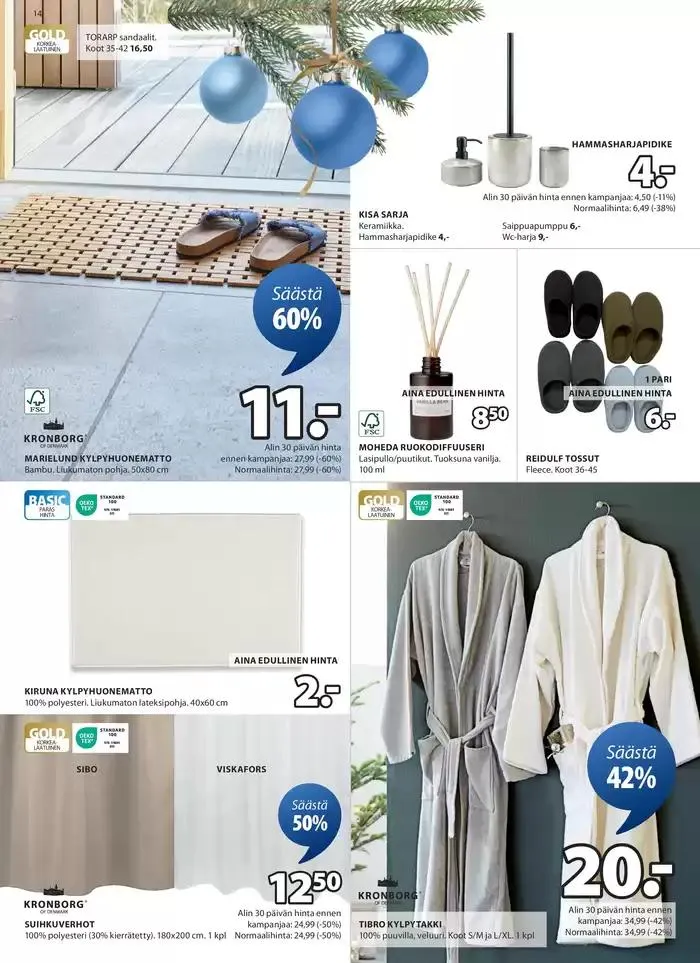 Viikon tarjoukset voimassa alkaen 18. marraskuuta - 2. joulukuuta 2024 - Tarjouslehti sivu 15