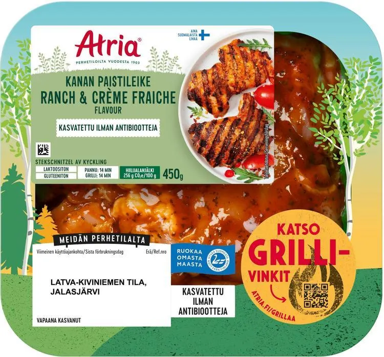 Atria Kanan Paistileike Ranch & Crème Fraiche Flavour 450g