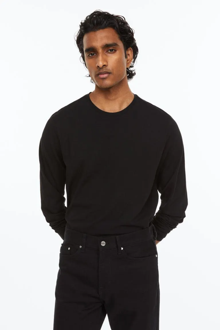 Trikoopusero Slim Fit